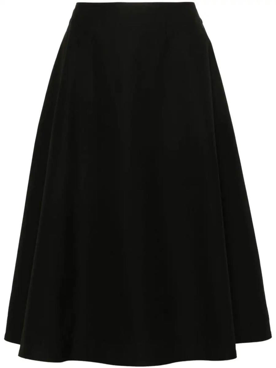 Bottega Veneta Flared Midi Skirt Clothing