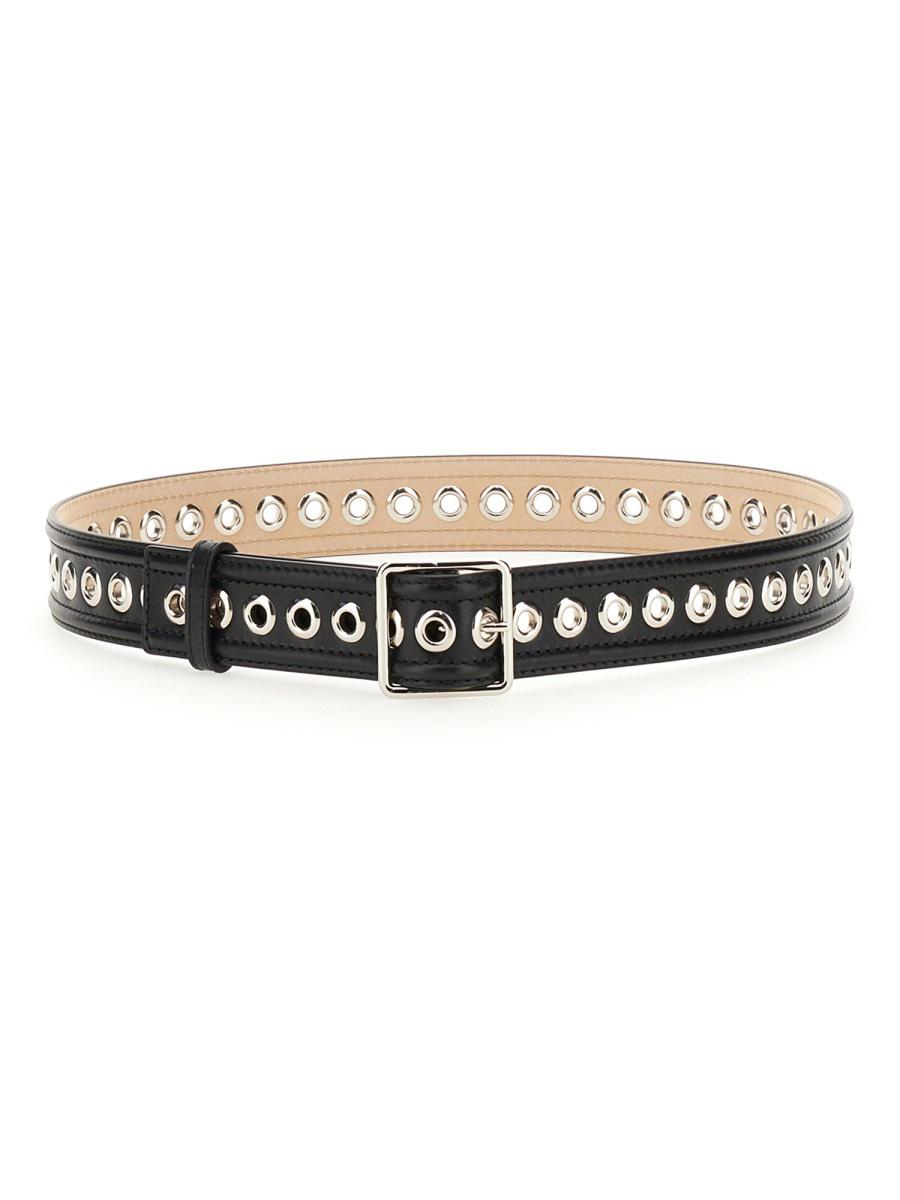 Alexander McQueen 中号带孔眼腰带