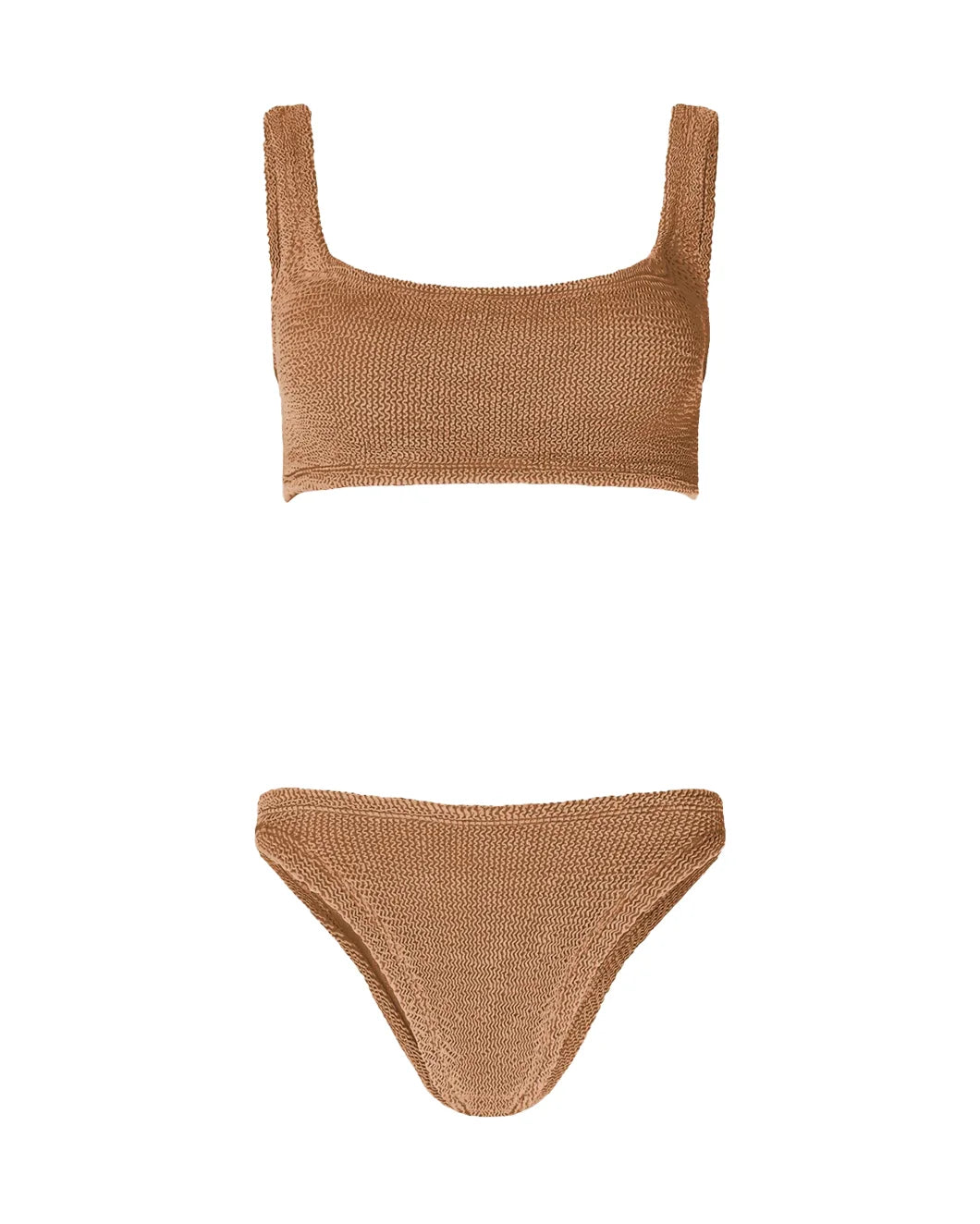 Xandra Bikini Metallic Cocoa