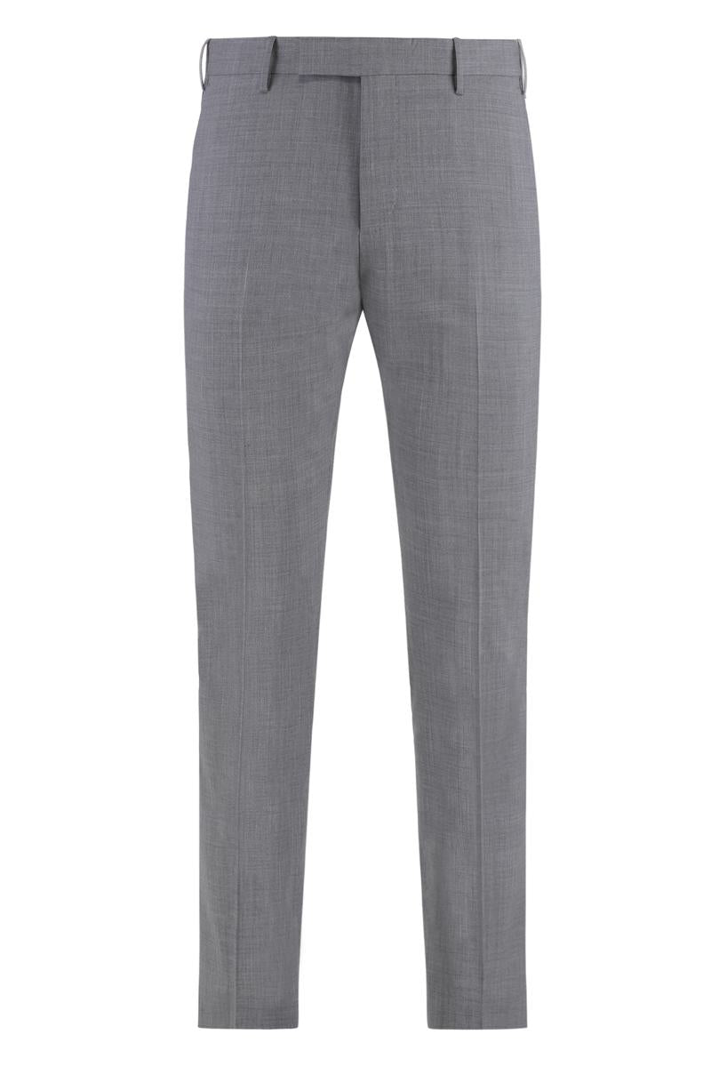 Pt Torino Dieci Stretch Wool Trousers