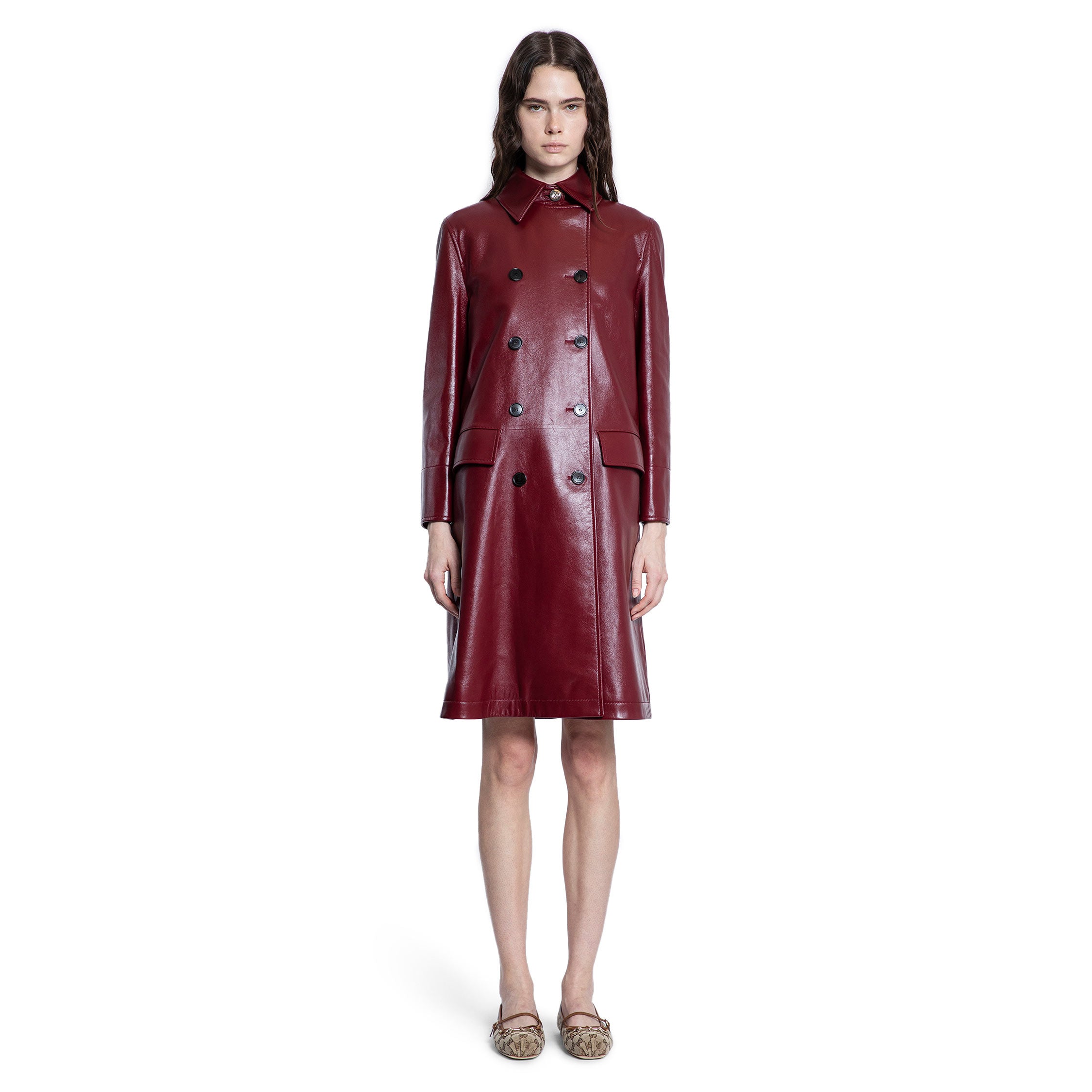 GUCCI WOMAN RED COATS
