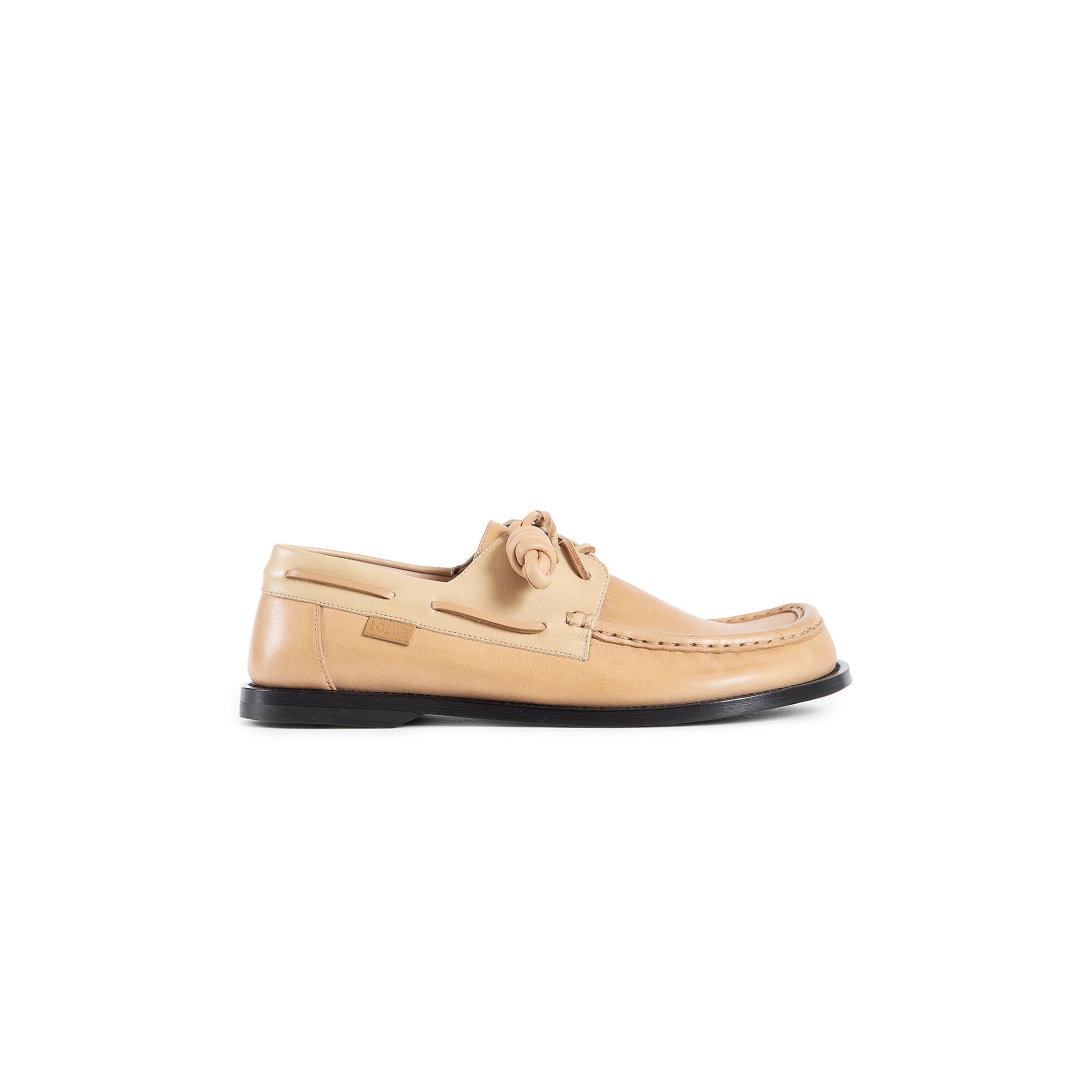LOEWE MAN BROWN LOAFERS & FLATS