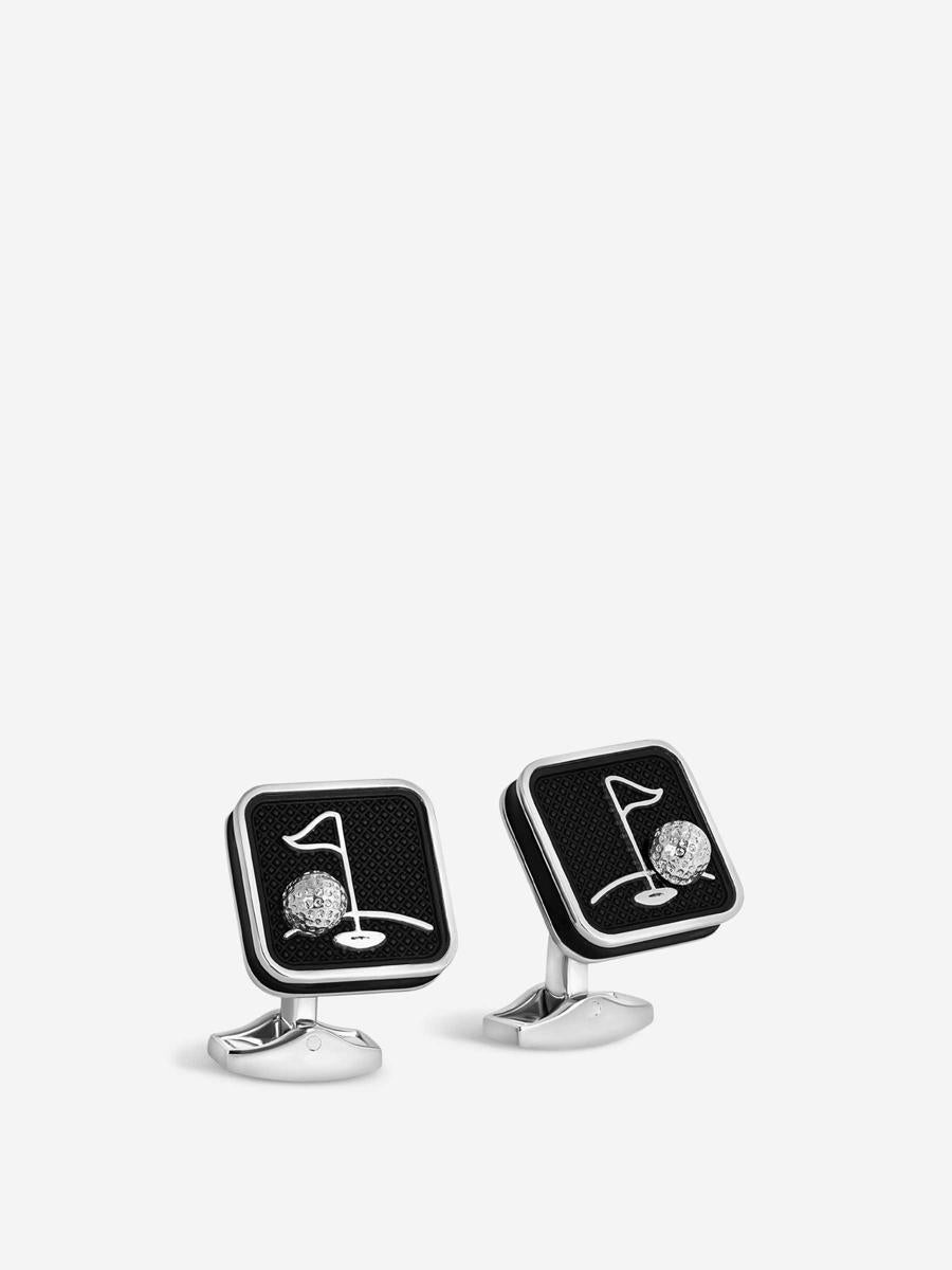 Tateossian Sports Ice Golf Cufflinks