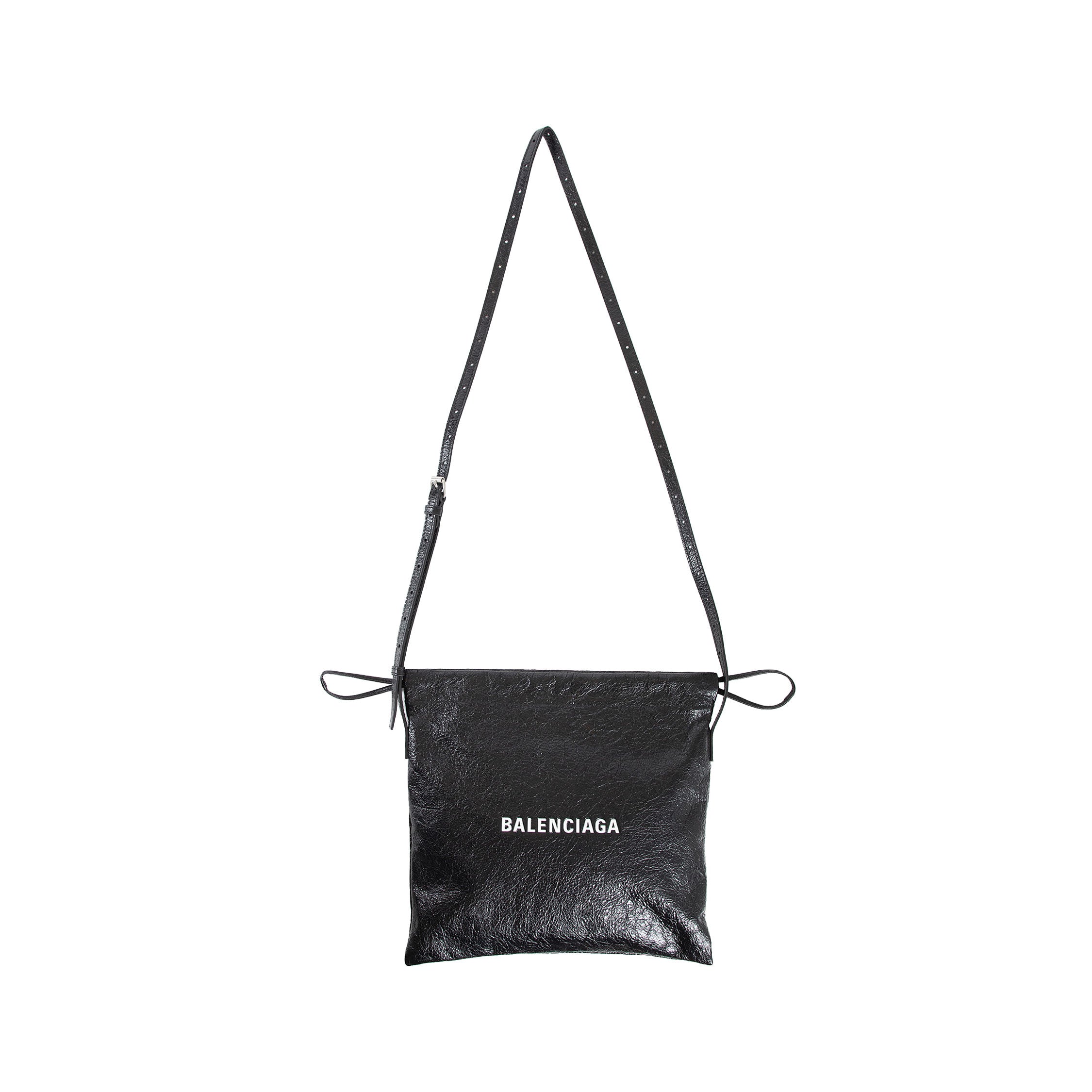 BALENCIAGA WOMAN BLACK CROSSBODY BAGS