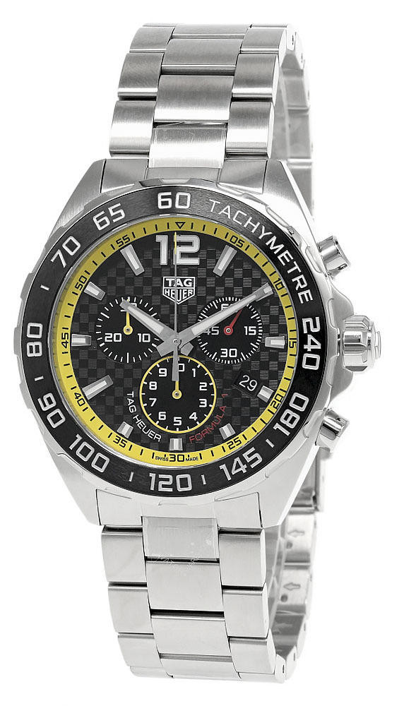 TAG HEUER Formula 1 CHRONO Quartz BLK Dial Men's Watch CAZ101AC.BA0842
