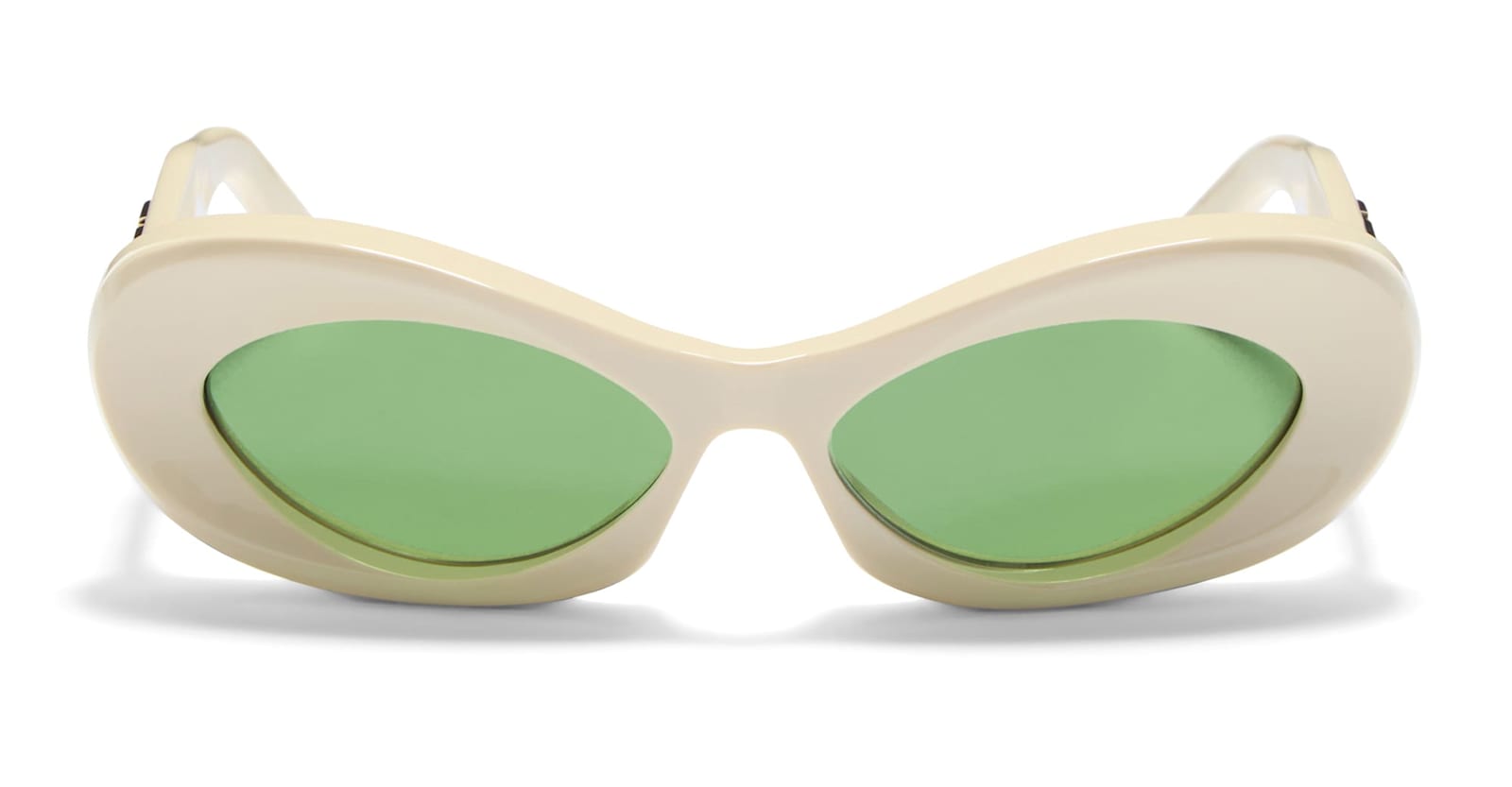 Valentino Eyewear Vls-178b - 象牙白/V-light金色太阳镜