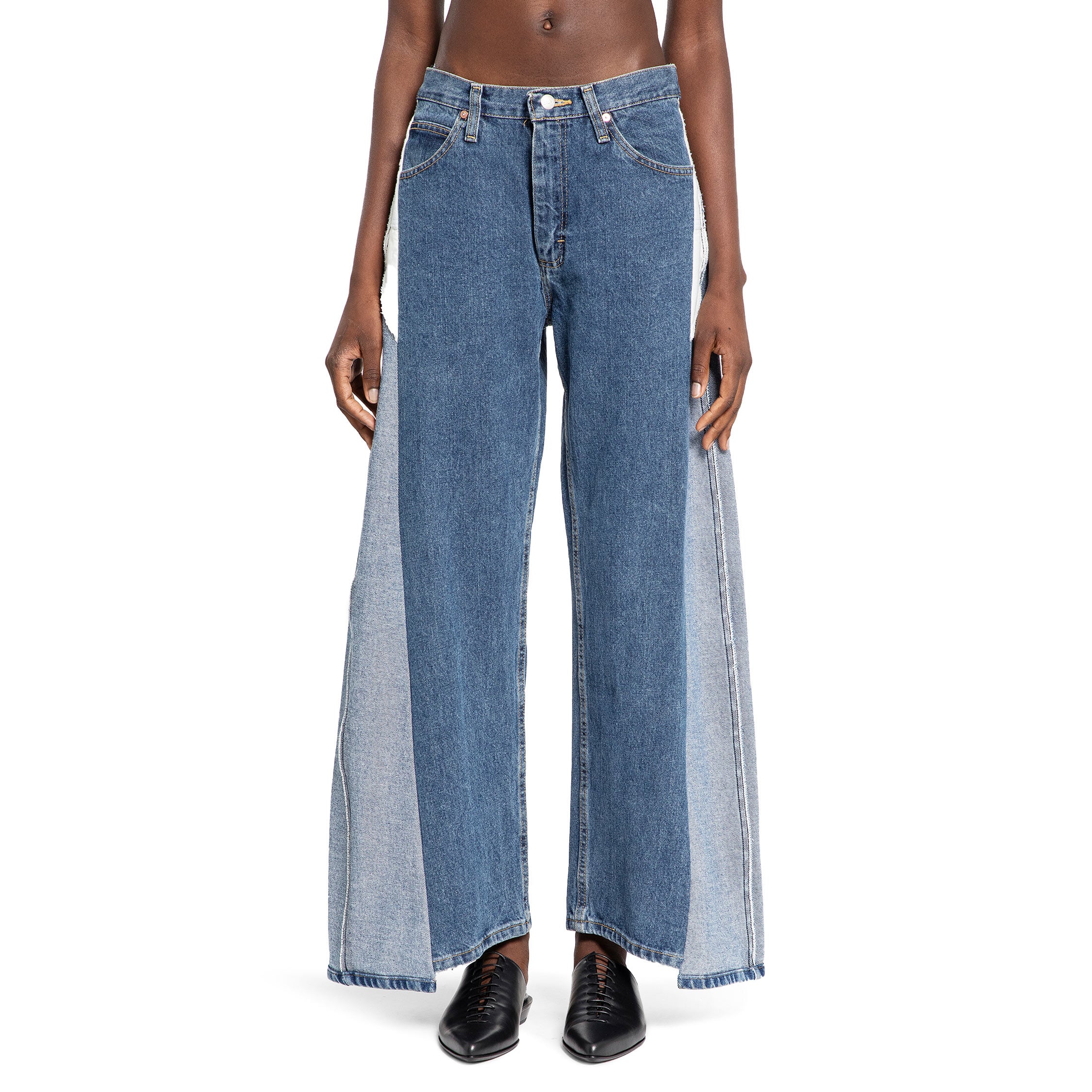 E. L.V. DENIM WOMAN BLUE JEANS