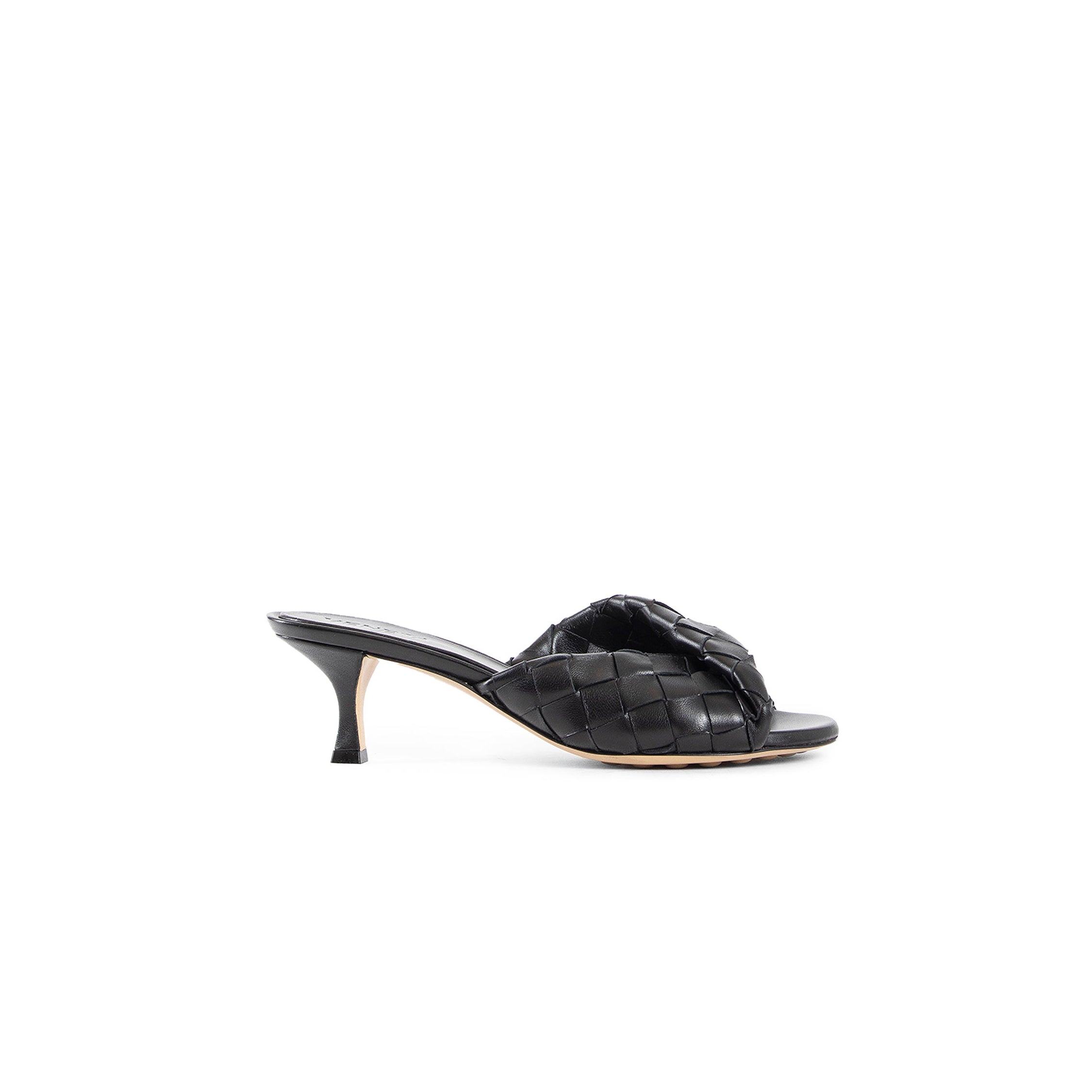 BOTTEGA VENETA WOMAN BLACK MULES