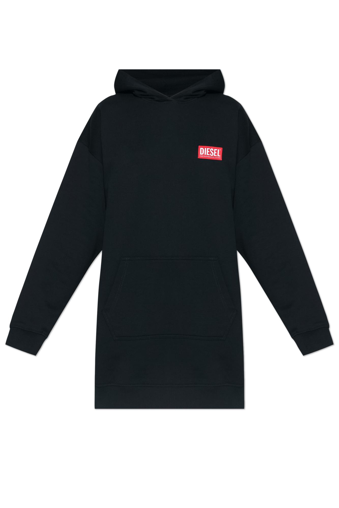 Diesel Dress With d-boxt-hood-lab Logo