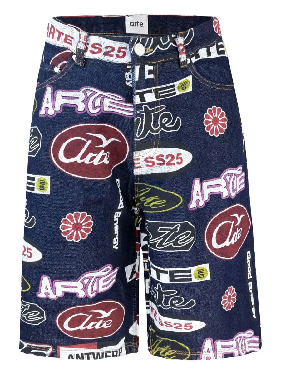Arte Allover Print Short