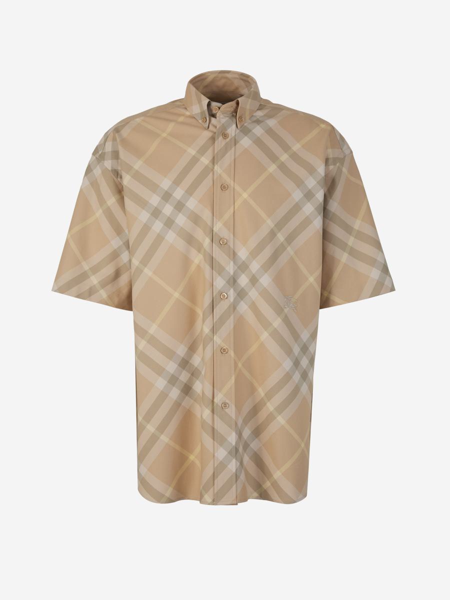 Burberry Checkered Motif Shirt
