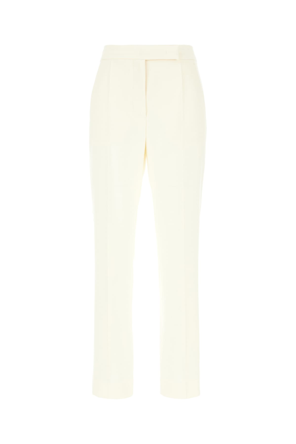 Max Mara 柔黄色羊毛混纺裤装
