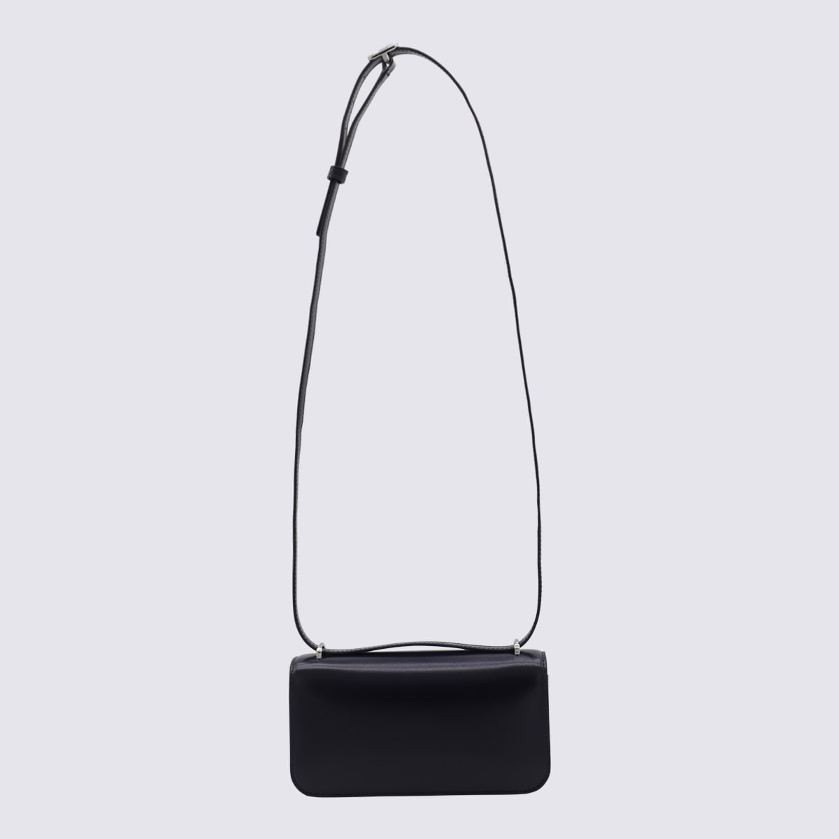 Tory Burch Navy Blue Leather Shoulder Bag