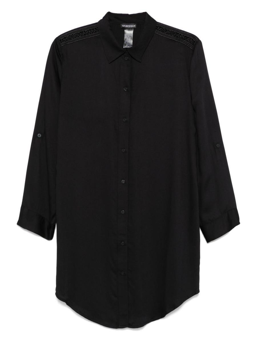 Emporio Armani Logo Beach Dress