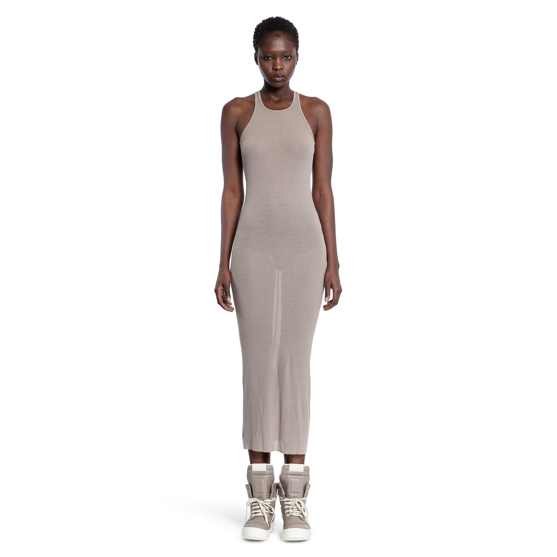 RICK OWENS WOMAN PINK DRESSES