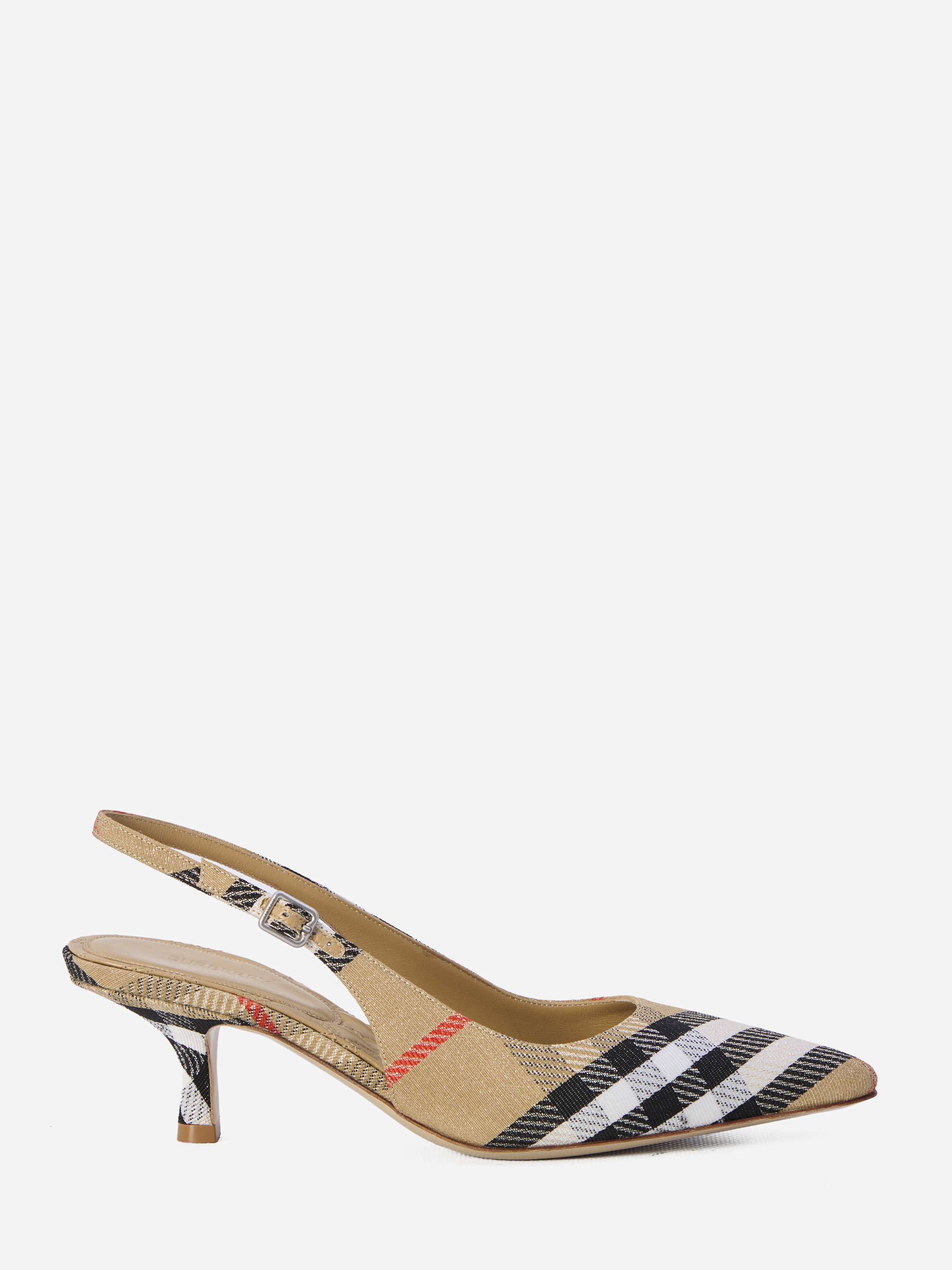 Birdie Check slingback pumps