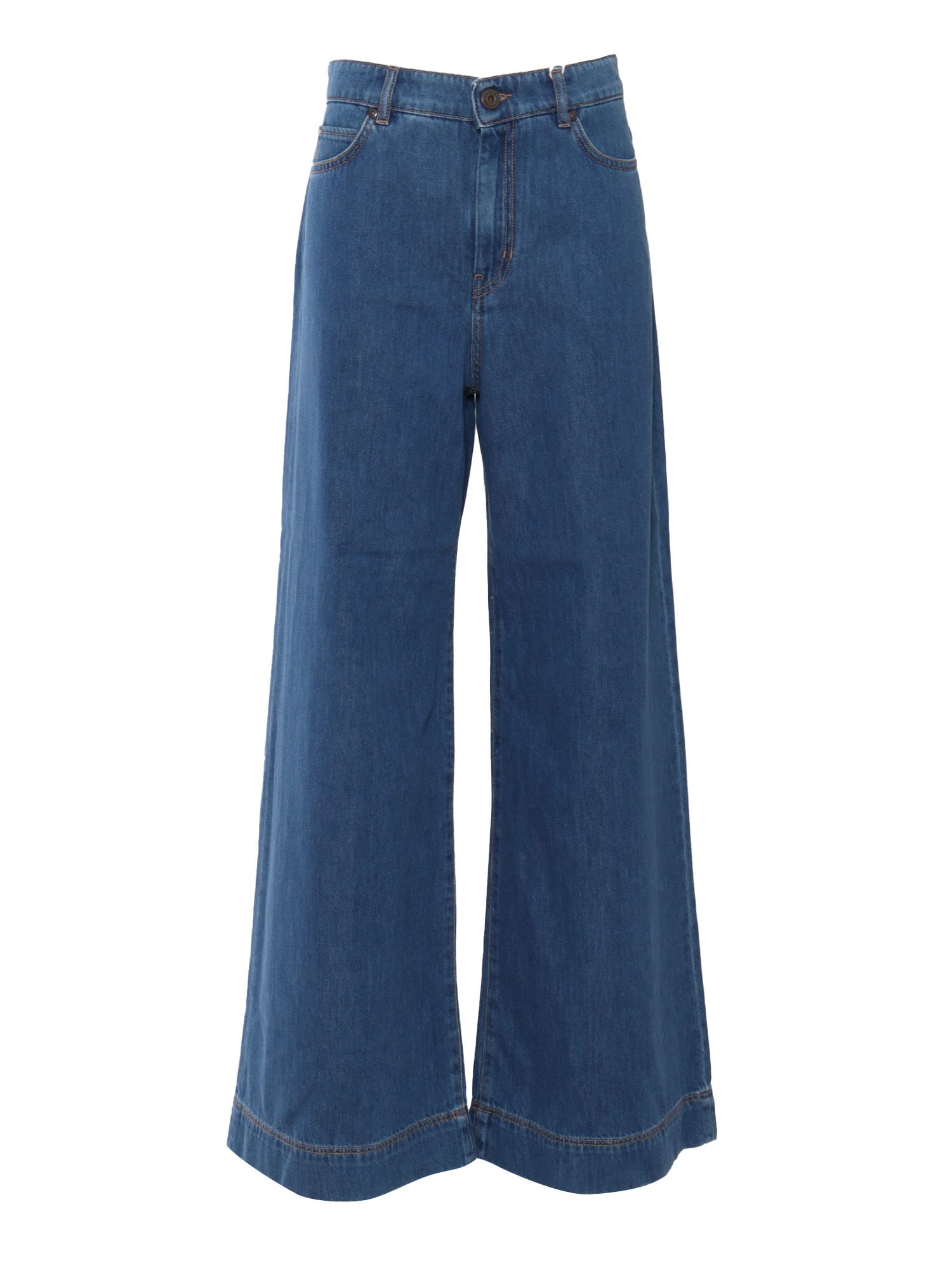 Weekend Max Mara Vega Denim Trousers