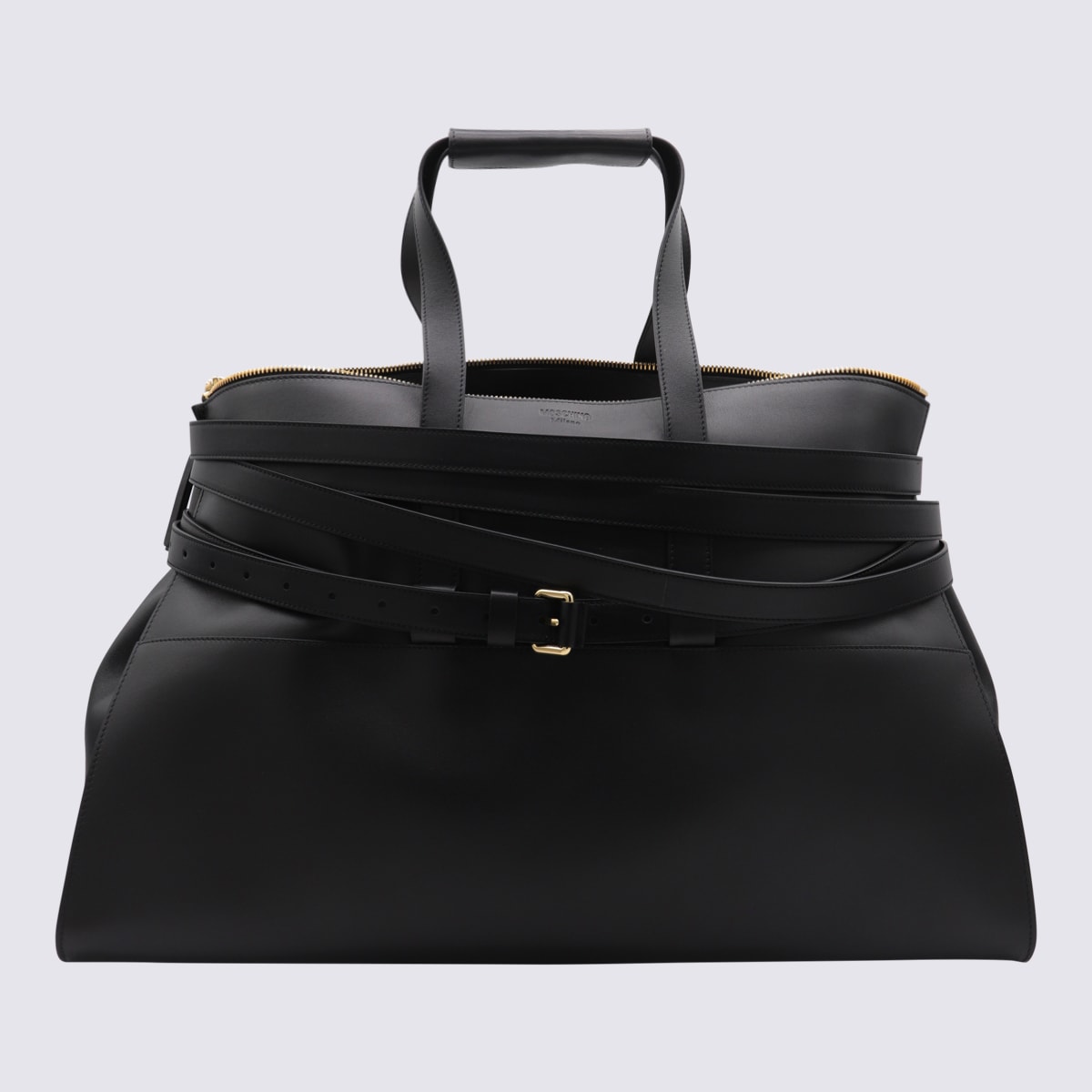 Moschino 黑色皮革包