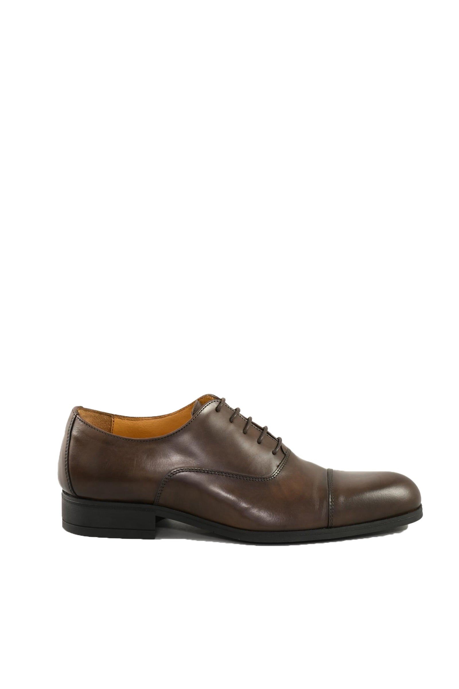 A. testoni Derby in Pelle Marrone