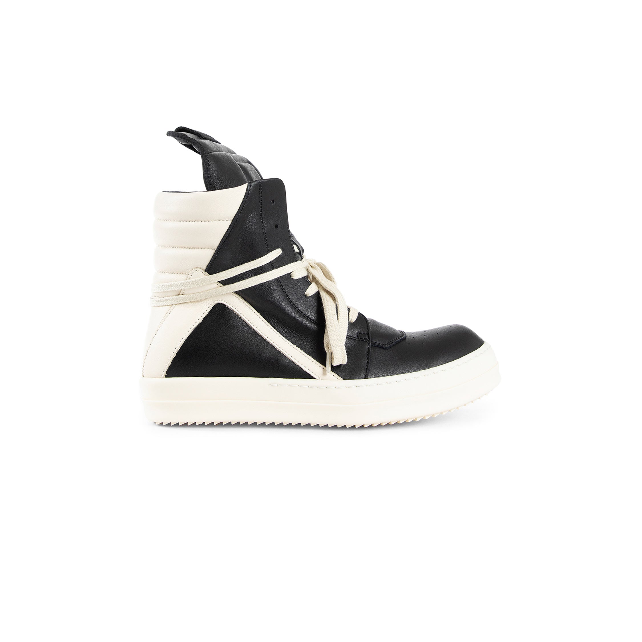 RICK OWENS WOMAN BLACK & WHITE SNEAKERS