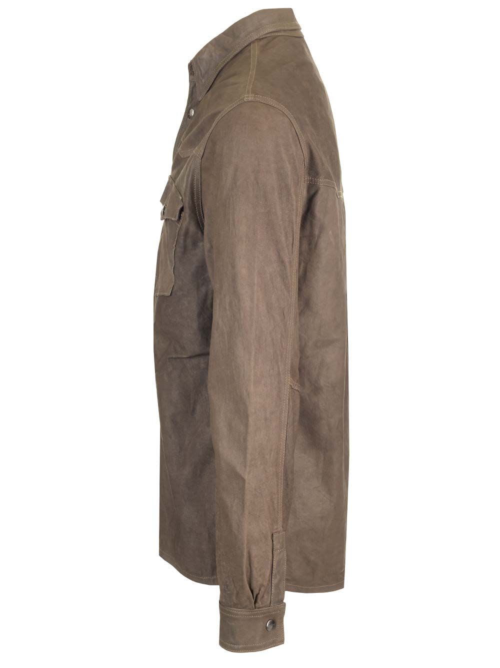 Giorgio Brato Lambskin Overshirt