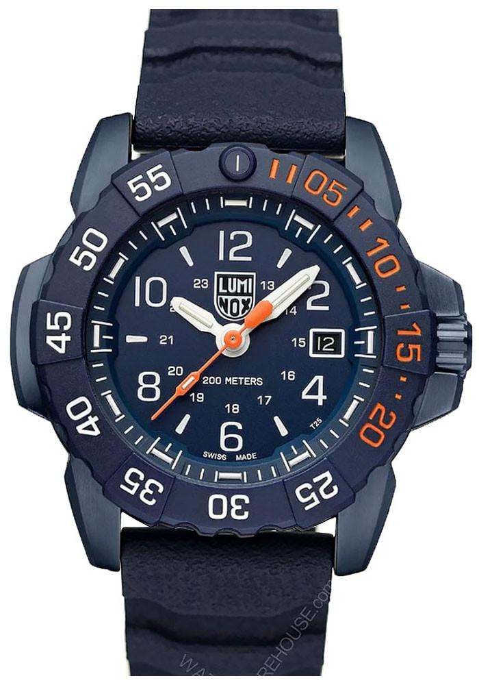 LUMINOX Navy SEAL Foundation 'Back To The Blue' 42MM Men's Military Watch Set XS.3253.CBNSF.SET