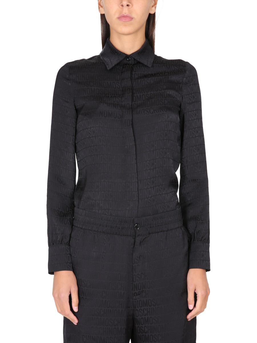Moschino Allover Logo Shirt