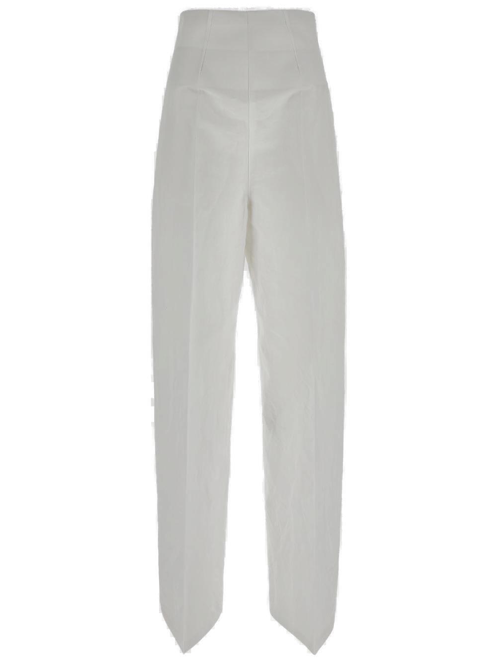 SportMax 高腰直筒裤