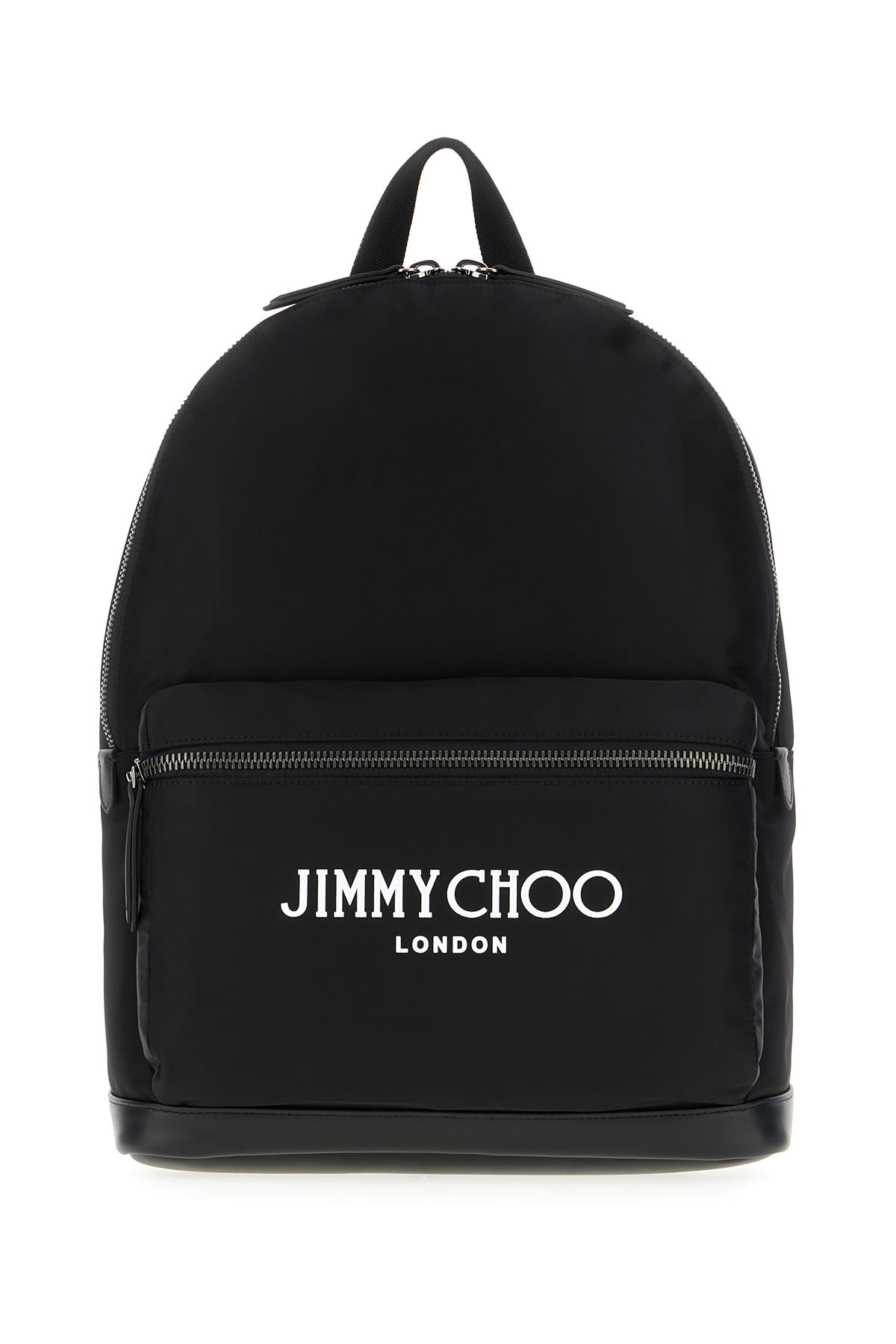 Jimmy Choo Black Nylon Backpack