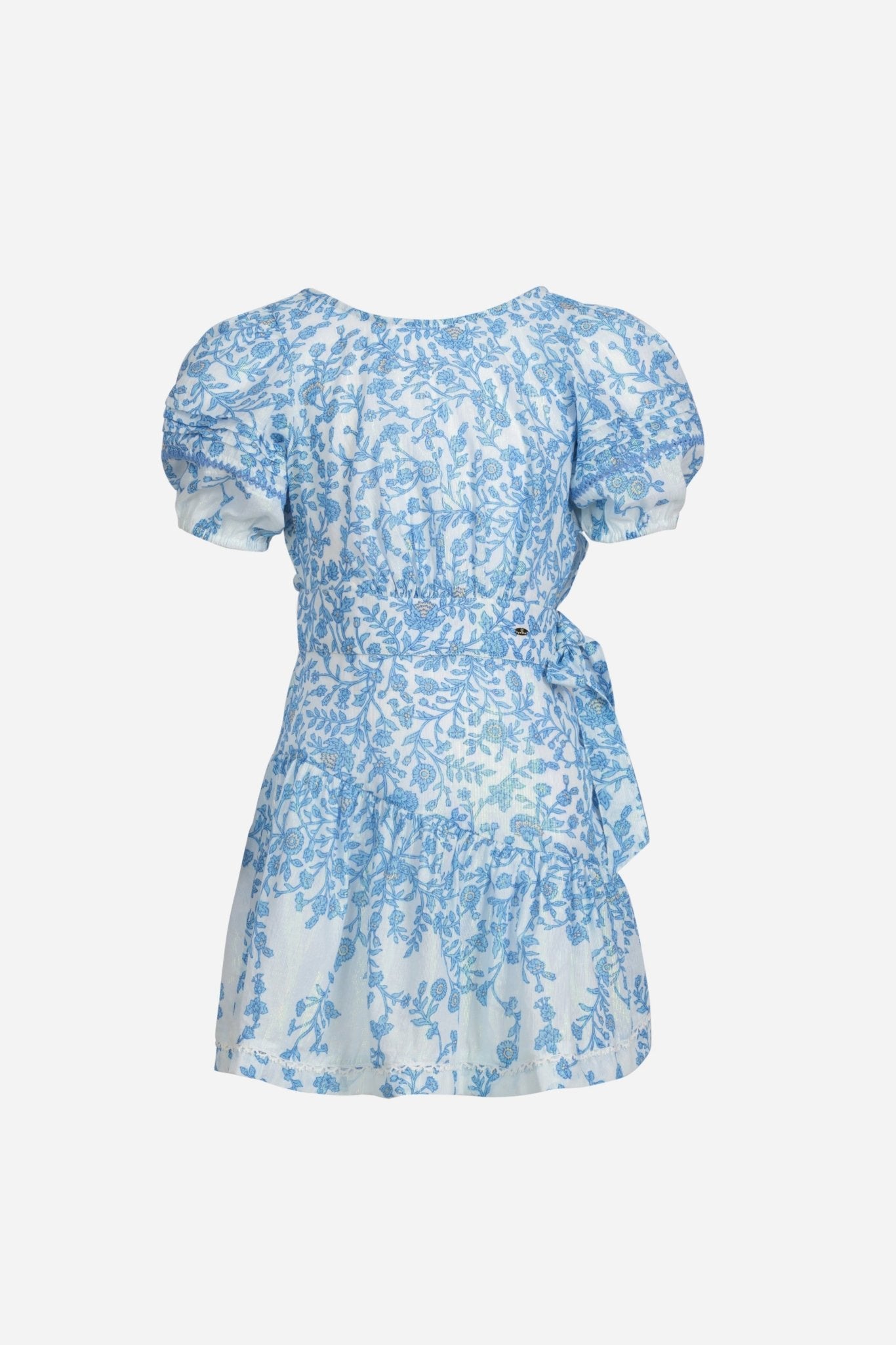 Mini Dress Chantal for girls - Blue Lazuli