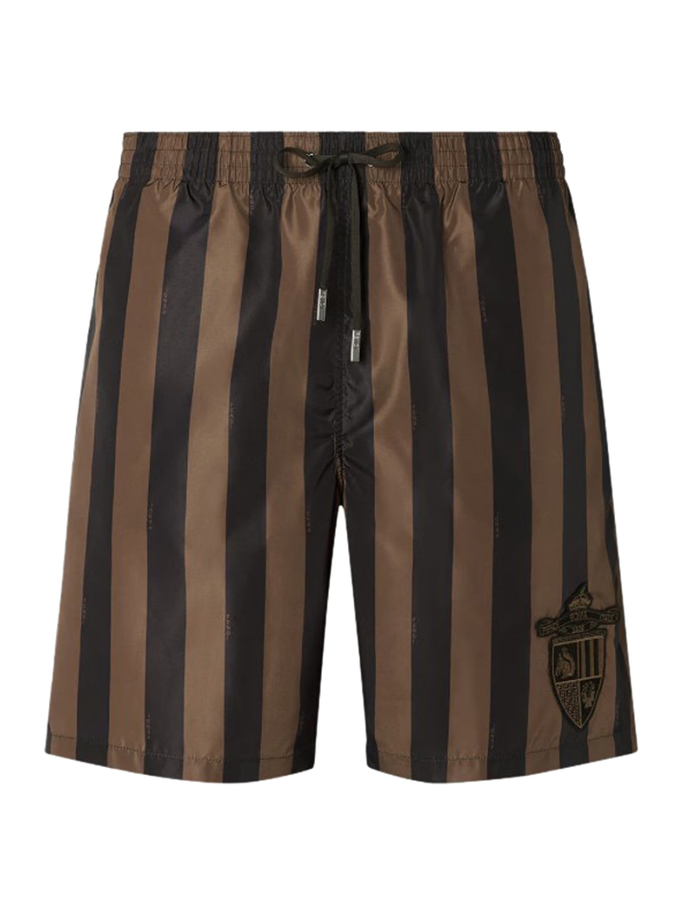 Fendi Pequin Nylon Swim Boxer