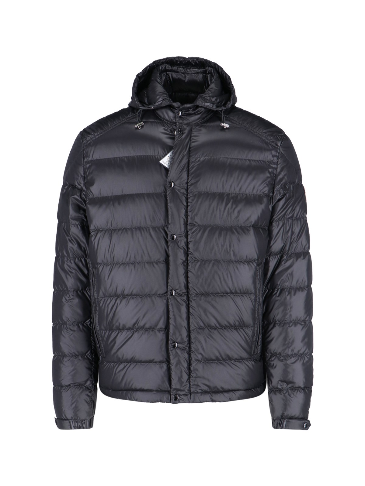 Moncler Logo Zip Down Jacket