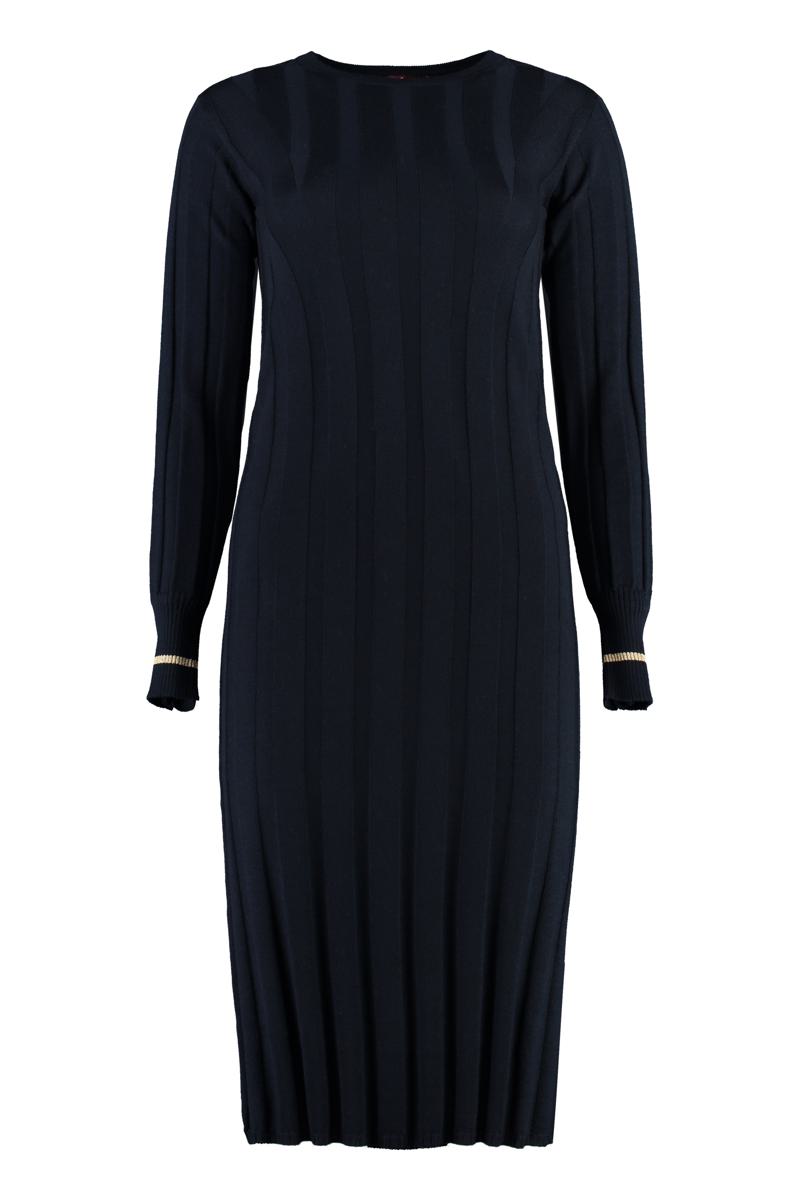 Max Mara Studio Leccio Virgin Wool Dress