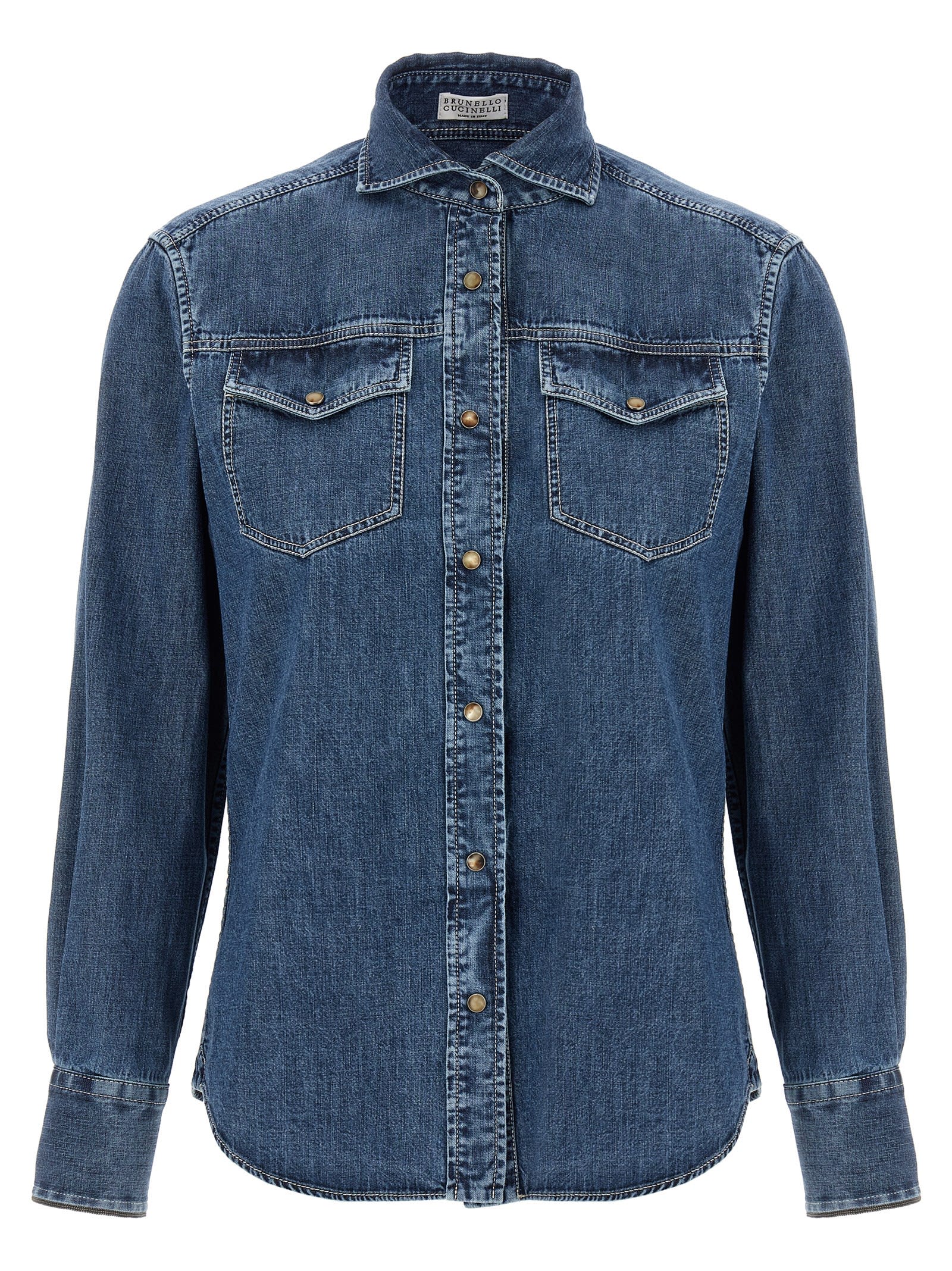 Brunello Cucinelli Denim Shirt