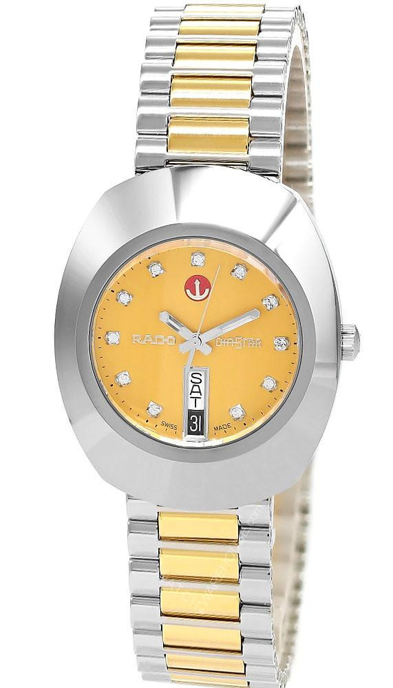 RADO Original Dia Star Jubile Automatic 35MM Gold Dial Women's Watch R12408633
