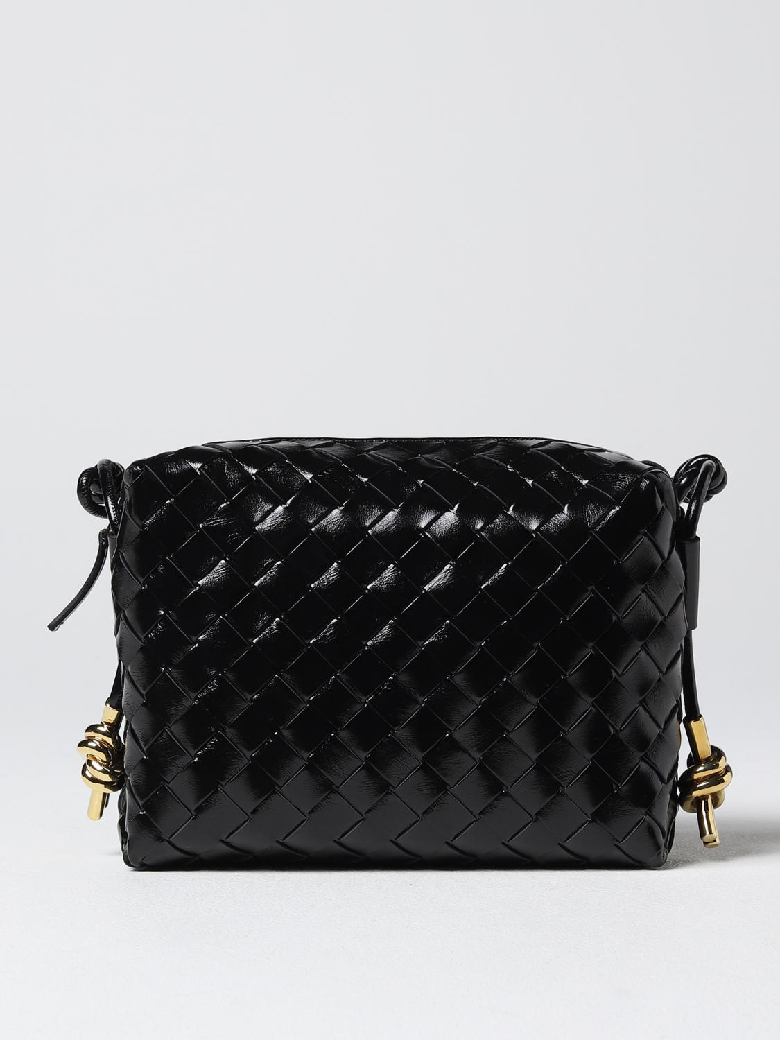 Bottega Veneta拉丝皮革环袋