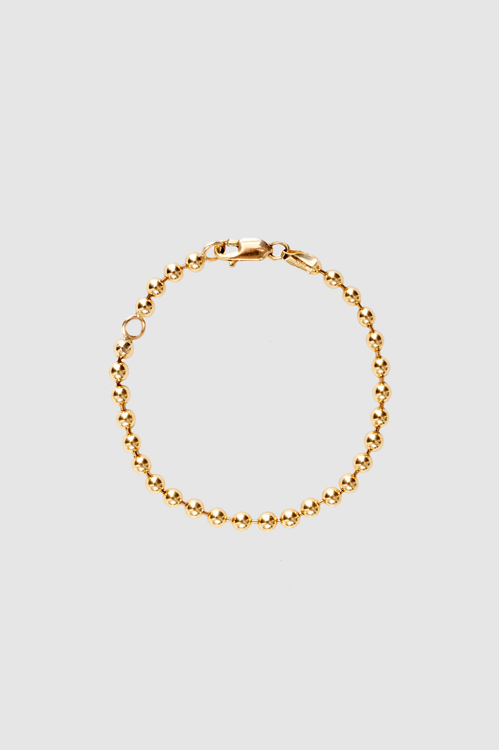 Beaded Bracelet - 14k Gold One