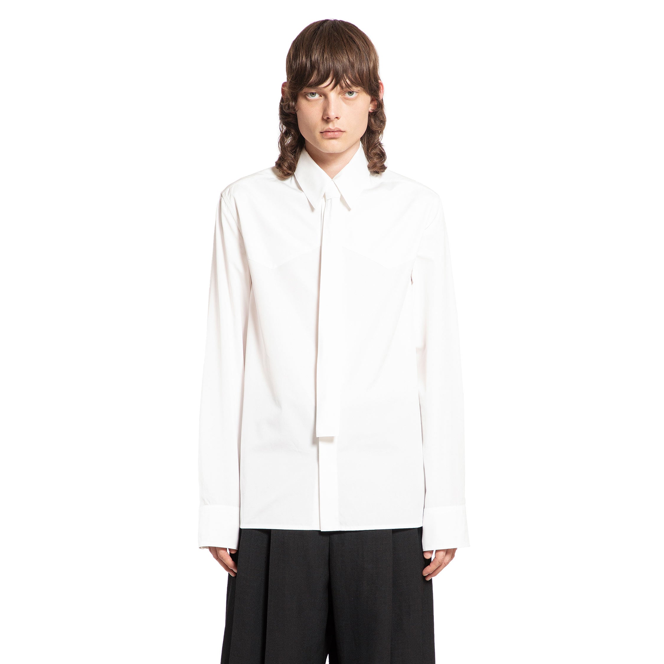 JIL SANDER MAN WHITE SHIRTS