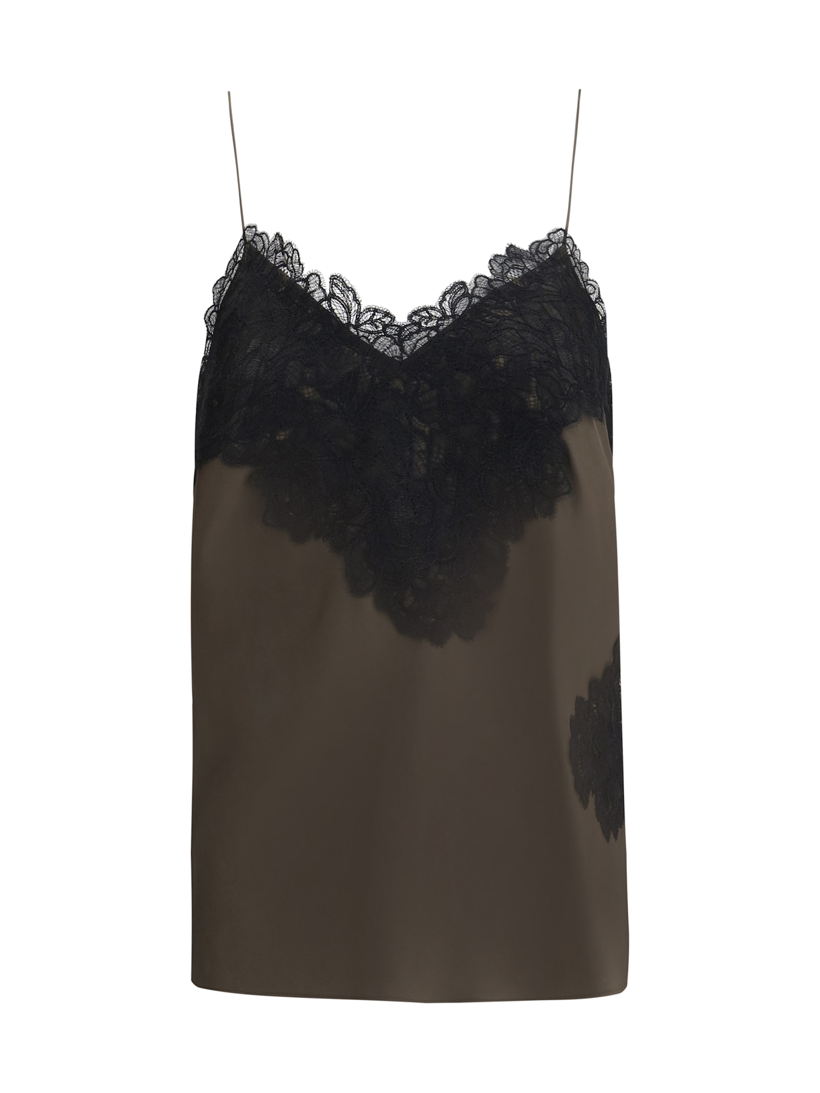 Róhe Silk And Lace Top