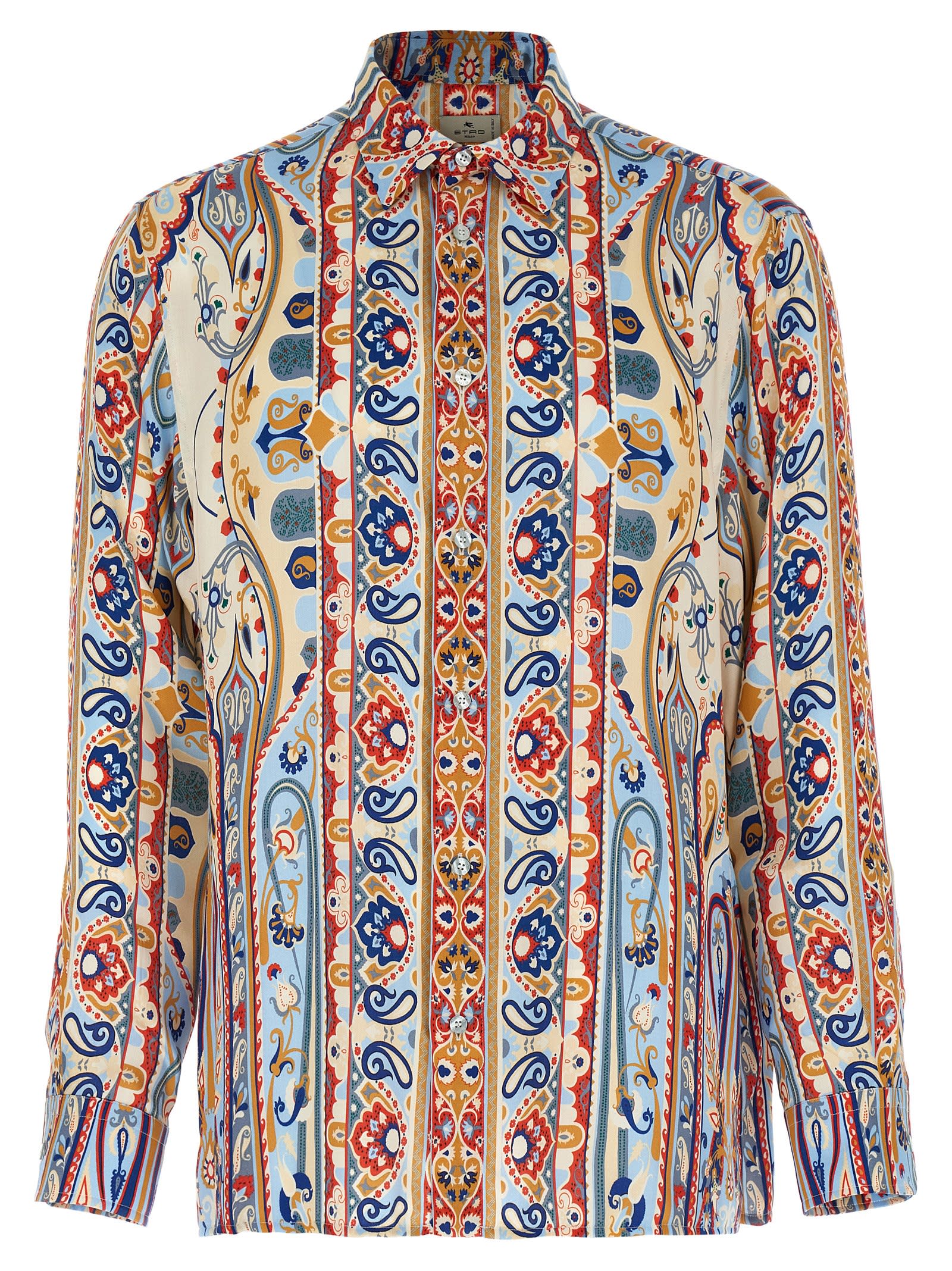 Etro 佩斯利印花衬衫