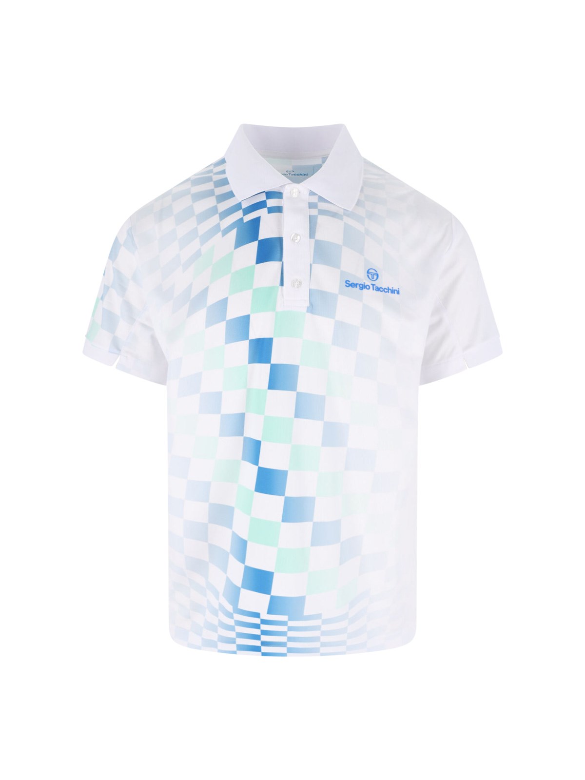 Sergio Tacchini Check Polo Shirt "Luca"