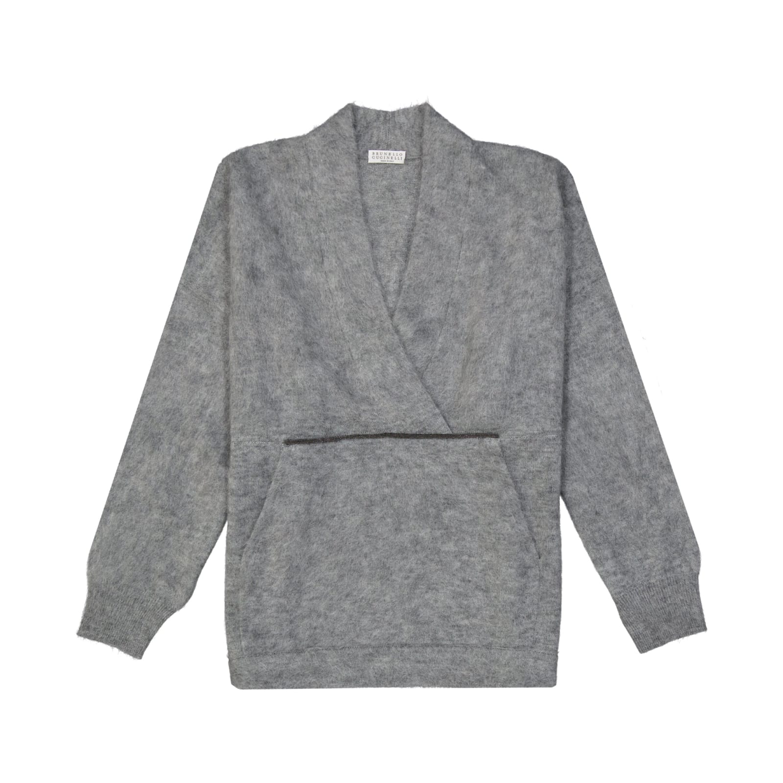 Brunello Cucinelli Womens Gray Sweater