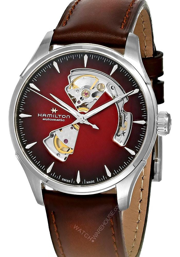 HAMILTON Jazzmaster Open Heart Automatic 40MM Men's Watch H32675570