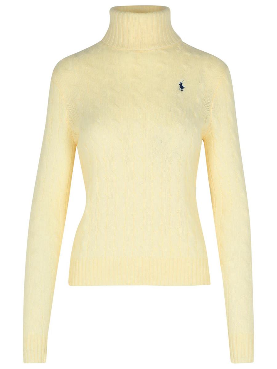 Polo Ralph Lauren 羊绒奶油混纺高领毛衣