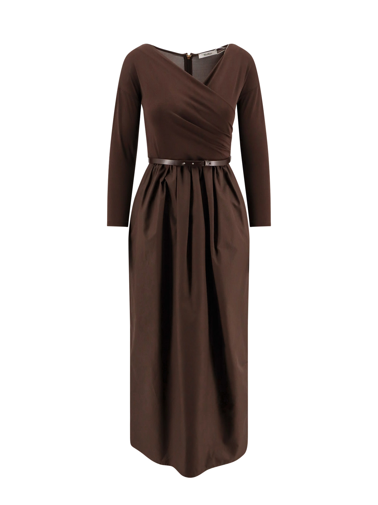 Max Mara Kaiser纯棉泡泡纱针织连衣裙