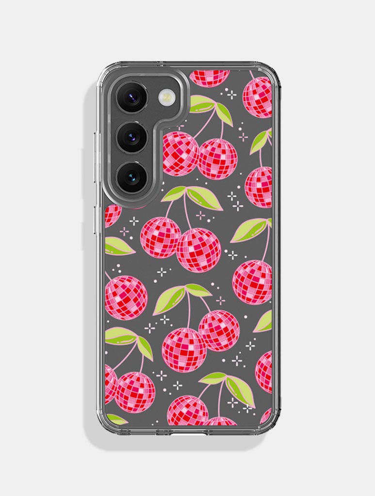Disco Cherries Red Android Case, Samsung Galaxy A32 Case