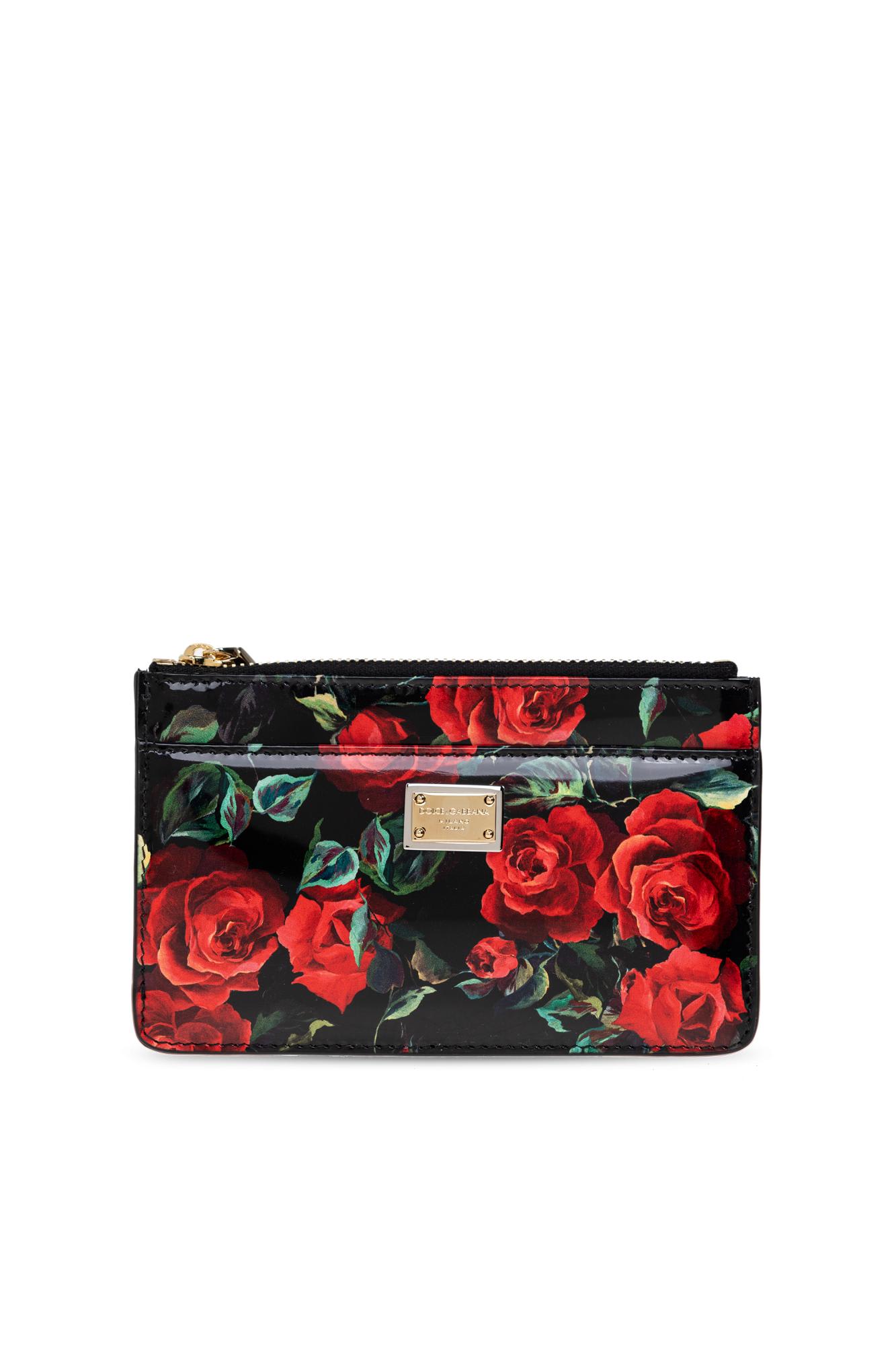 Dolce & Gabbana Wallet With Floral Motif