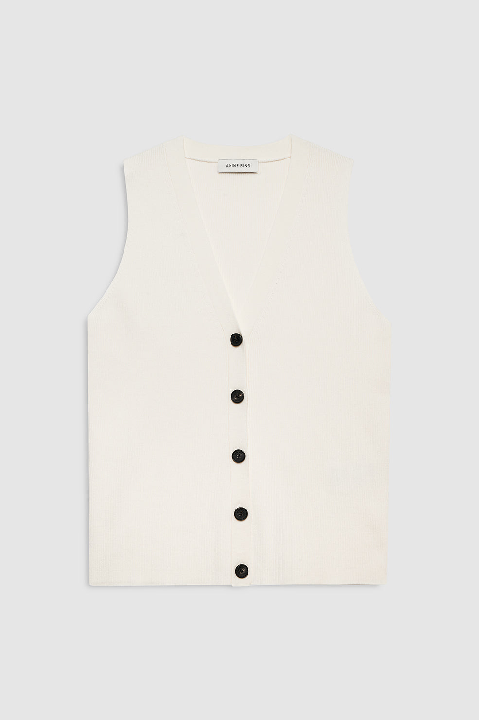 Lawrence Vest - Ivory Xs
