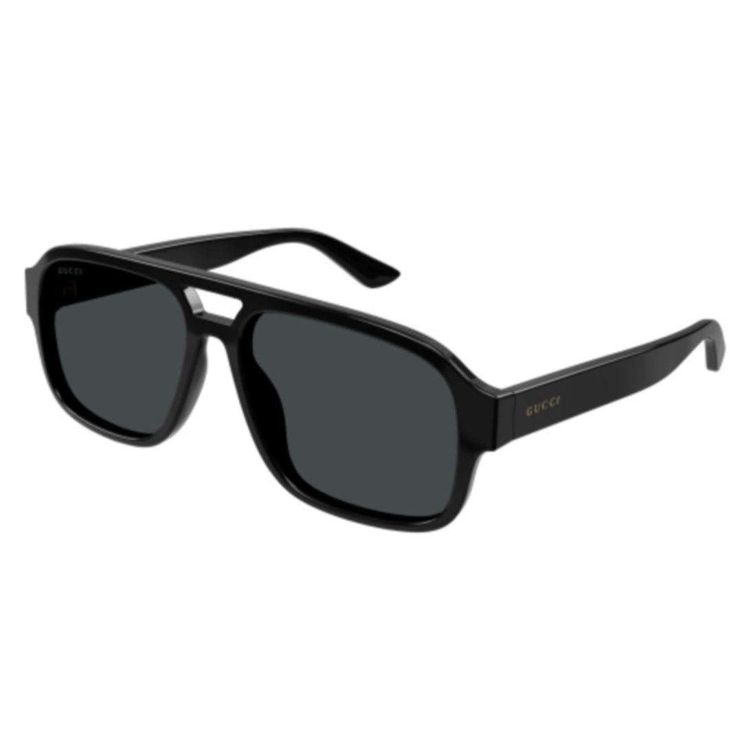 Gucci Eyewear Gg1342s001 Black Black Smoke