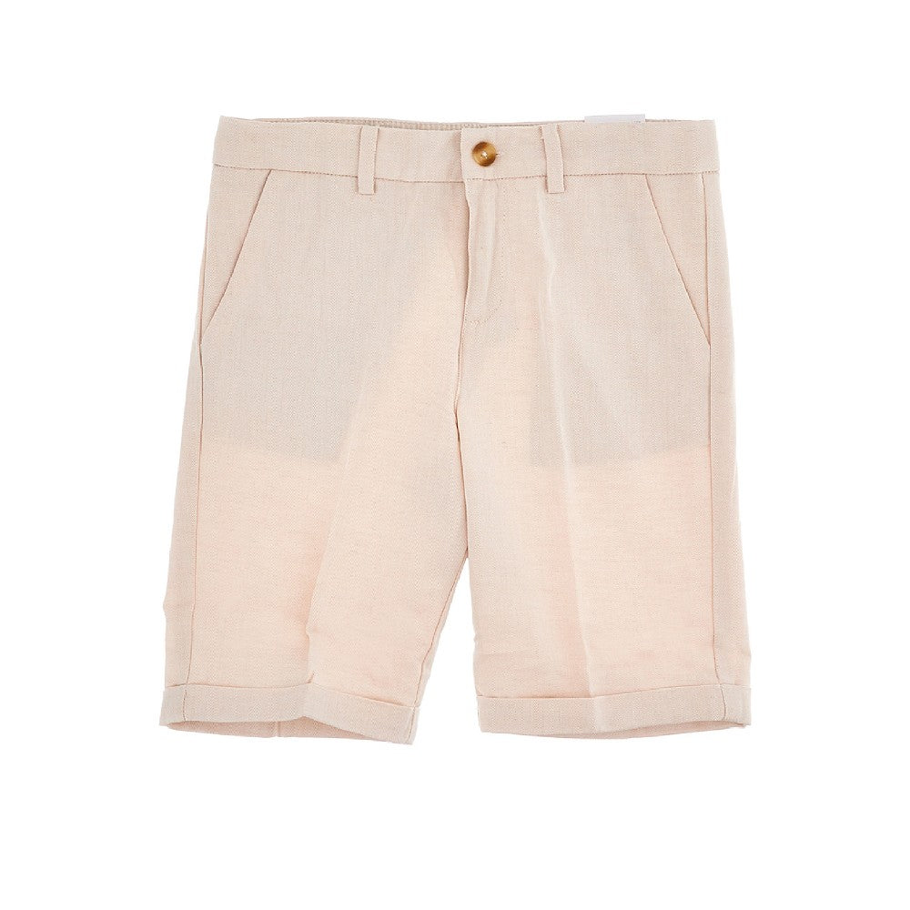 MAYORAL Cotton and linen shorts Kids